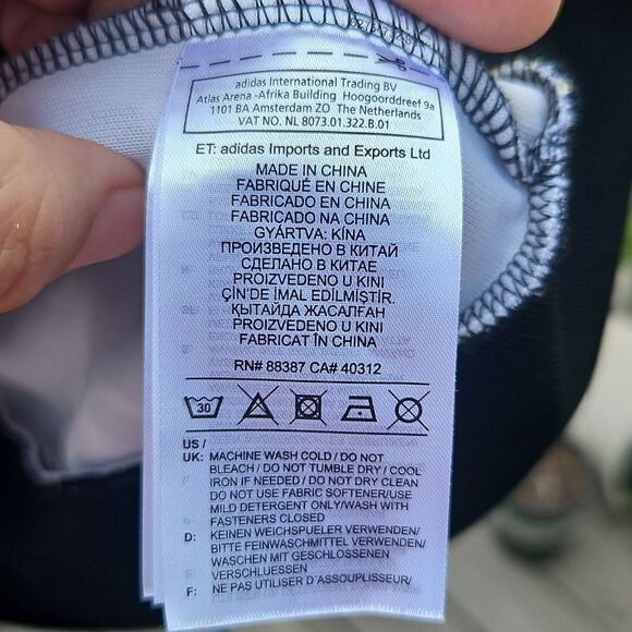 Adidas x FARM Rio Floral Butterfly Zip-Up Hoodie Size L - Picture 5 of 7